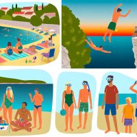 En vecka i Kroatien: Öhoppning och strandliv