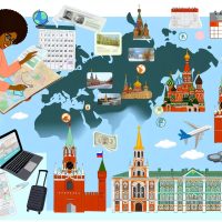 Hur du planerar en resa till Moskva och Sankt Petersburg