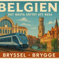 Bästa sättet att resa i Belgien: Bryssel och Brygge