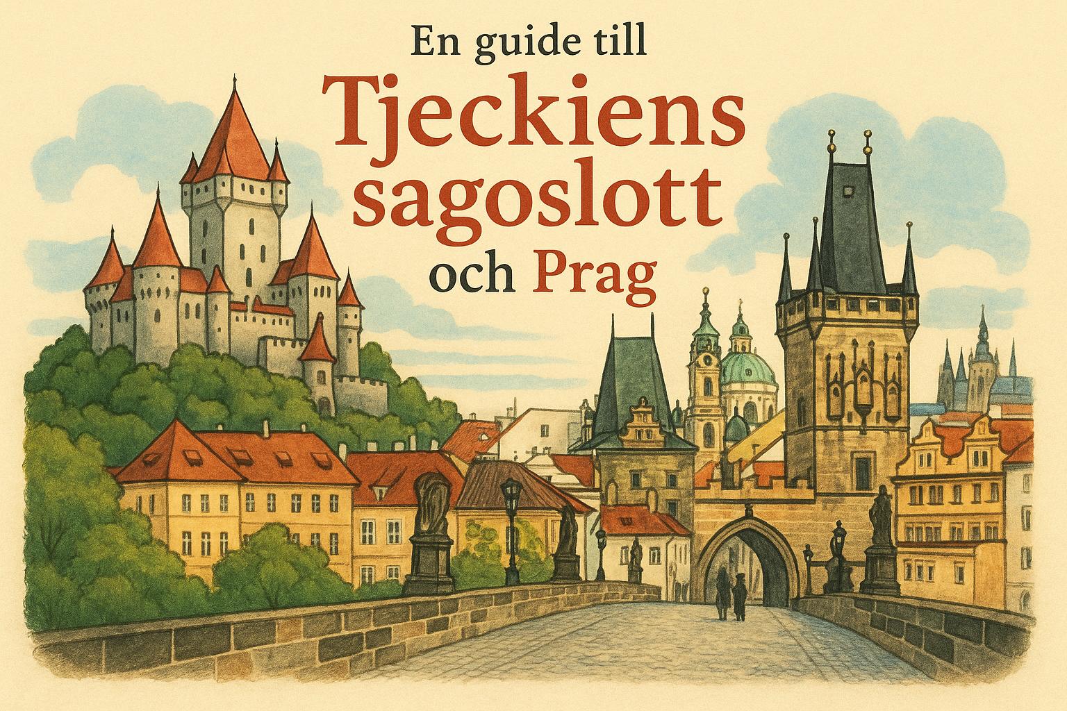 En guide till Tjeckiens sagoslott och Prag