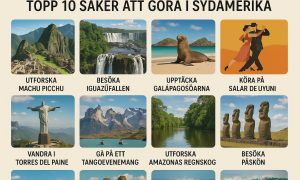 Topp 10 saker att göra i Sydamerika