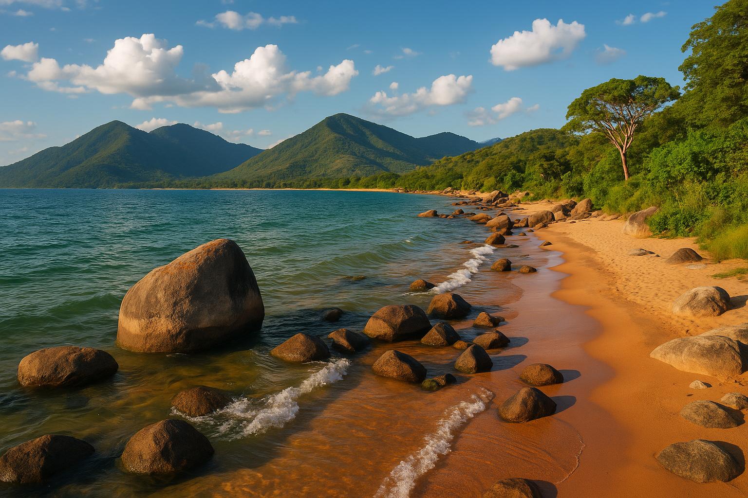 Utforska Malawis sjöar och natur