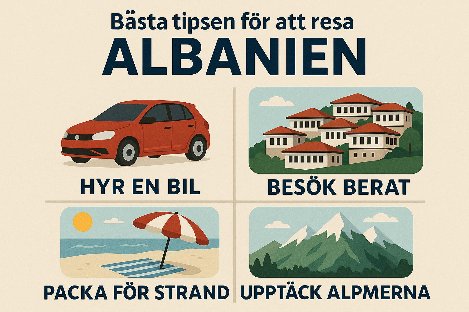 Bästa tipsen för att resa genom Albanien